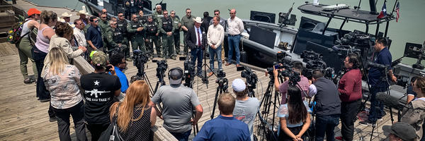 AG Paxton press conference on border